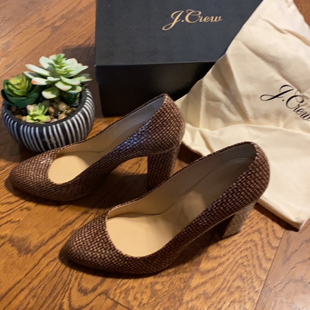 J Crew Stella Printed Pumps